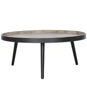 Safavieh Fritz Round Tray Top Coffee Table