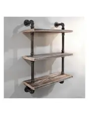 [Artiss] 3 Level Rustic Industrial DIY Pipe Shelf