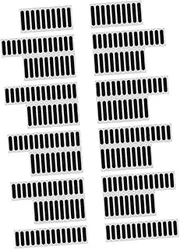 GARVALON 20Pcs Adhesive Speaker Mesh Stickers Mobile Phone Dustproof Protection Accessory for Improved Sound Quality and Speaker Maintenance Long