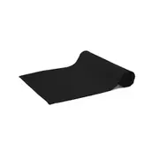 Sir John's Gifts Rans Lollipop Cotton Ribbed Table Runner - Black