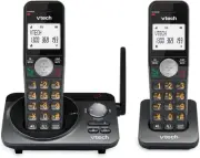 Vtech CLS21051 2-Handset DECT Expandable Cordless Phone with Handsfree Speake...