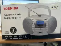 在飛比找Yahoo奇摩拍賣-7-11運費0元優惠優惠-二手 /TOSHIBA CD撥放器 TY-CRU20 白色#