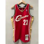 #23 LEBRON JAMES 詹皇 騎士 酒紅 新人年 M&N 復古 球衣 熱火 湖人 小皇帝 詹姆斯