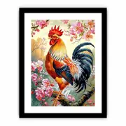Cock Framed print Art Poster