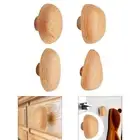 Wood Wall Mounted Coat Hook Multipurpose Wooden Rack for Bedroom Office Home