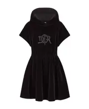 Kid's Short Figure Skater Dress 10Y black