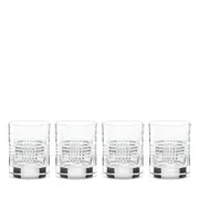 Reed & Barton Sloane Double Old Fashioned Glasses, Set of 4