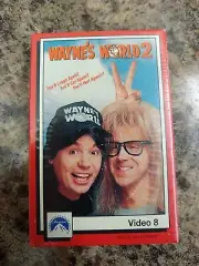 NEW Wayne's World 2 Video 8 Movie 8mm Mike Myers Sealed
