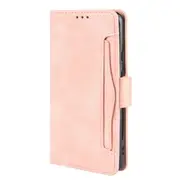 For Google Pixel 4 XL Wallet Style Skin Feel Calf Pattern Leather Case with Separate Card Slot(Pink)