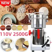 Electric Herb Grinder Grain Cereal Wheat Powder Flour Grinding Machine 2500G New