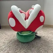 Piranha Plant Pakkun Flower Stuffed Toy Plush Plushie Mario Pipe Flower