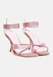 Pink Heel Sandals