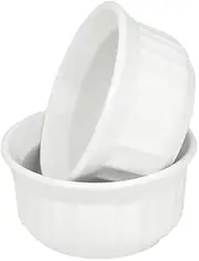 [CorningWare] French White 4-Ounce Ramekins, Set of 2