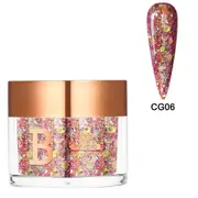 Billionaire SNS Gelish Dip Dipping Acrylic Nail Powder - Chunky Glitter 006 56g