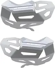 Shield Engine Guards Cylinder Head Guards Protector Cover Guard R1250 GS ADV Adventure R1250R R1250RS R1250RT All Year Bumper(All Silver1)
