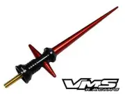 VMS FORD F150 F250 5.3" RED LIGHTSABER LIGHT SABER ALUMINUM SHORT ANTENNA (for: Ford)