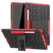 MCC Heavy Duty Kids Samsung Galaxy Tab S10+ Plus 12.4" Case Cover X820 X826 [Red]