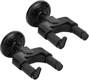 Quality ABS Guitar Hanger Wall Mount Hooks for Bass Mandolin Banjo Violin Adjustable Material Black
