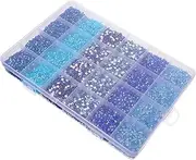 VILLFUL 1 Set DIY Flatback Rhinestones Crafting Plastic Gems for Clothing Shoes Accessories Sparkly Rhinestone Charms for Elegant Handcraft Projects