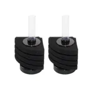 2PCS Corner Bio Sponge Filter Breeding Shrimp Nano Fish Tank Aquarium XY-2890