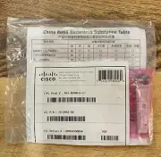 CISCO GLC-BX80-U-I 1000BASE-BX-U1490nm-TX/1550nm-RX,80km,LC,SMF,IND*US Shipping*