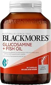 [Blackmores] Glucosamine + Fish Oil | Relieves Symptoms of Mild Arthritis & Supports Joint Health | 90 Capsules