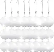 Bird Deterrent Devices Outdoor, 24PCS Large Double-Sided Reflective Bird Repellent Scare Discs, Keeps Birds Away from Outdoor Garden and Yard