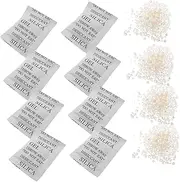 50 Packets of 5g Silica Gel Packets Food Storage Moisture Absorbers Packets for Electronics Shoes Jewelry Closet