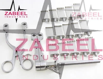 ACF Caspar Winged Arm Transverse Longitudinal Retractor Set ZaBeel Industries