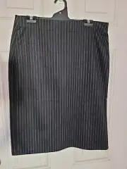 Taking Shape Pinstripe Pencil Skirt S14 NWT
