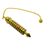 Healing Metal Pendulum Divination 9 Iris Universal Golden Metaphysical Reiki