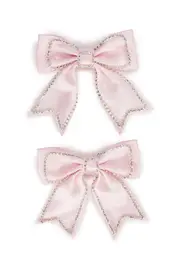 Simply Precious Hair Clips - Pink