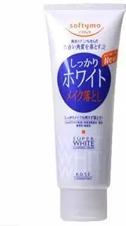 Kose Cosmeport Softymo Super White Cleansing Cream 220ml/210g