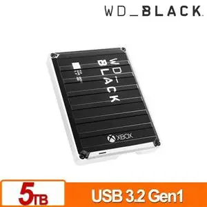 雙12殺刷卡WD 黑標 P10 Game Drive for Xbox 5TB 2.5吋行動硬碟  保固3年