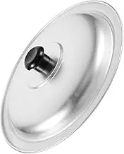 Pot Lid Replacement Round Dome Cover for Frying Pans Inner Ergonomic Scald Handle Lightweight and Easy to Clean Random Knob Bead Style