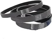 Drive Belts 150J PJ381 140J PJ355 PJ381 130J 7 Ribs 8 Ribs for DIY RC Model Motor Transmission Timing Belt(135J-PJ343(343mm),8 Ribs)
