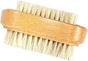 BATHVEVE Nail Scrubbing Brush Double Sided Nail Brush Fine Bristles for Random Style