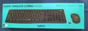NEW - Logitech Silent Wireless Keyboard + Mouse Combo - MK295 - BLACK