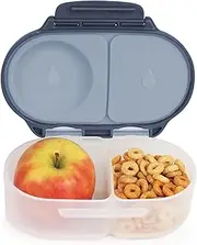 [b.box] Snack Box | Mini Lunch Box | Children's Snack Box with 2 Compartments | Ideal for Toddlers and Children | Can Contain a Whole Fruit | BPA Free