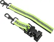[CHILDWEET] Pcs Firefighter Glove Straps Reflective Safety Clips for Firefighters Elastic
