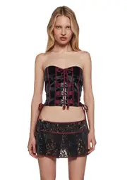 [Club Exx] High Velocity Corset Top