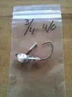 20 3/4 oz Poison Tail Jigs on 4/0 Mustad UltraPoint Wide Gap Weedless or Non