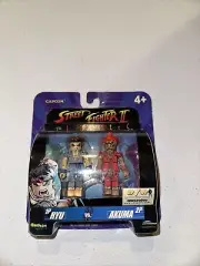 Street Fighter II Ryu vs Akuma AFX Limited Edition Minimates 2005 Capcom