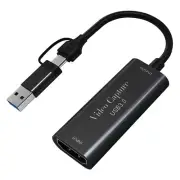 USB3.0 Video Capture Card 4K -Compatible to 1080P 60fps USB Type C Record2263