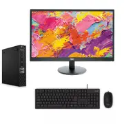 Dell 7040 Bundle Desktop PC i5-6500T up to 3.1GHz 256GB 8GB RAM + 27" FHD Monitor - Refurbished