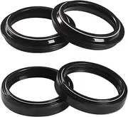 Front Fork Oil Seal & Dust Cover For ER6F ER6N ER650 ER6 NINJA 650 VULCAN S Z900 RS CAFE Z800 Z800E W800 STREET 2015-22(2pcs oil 2pcs dust)