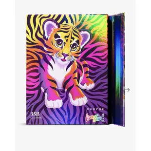 Morphe Lisa Frank 35B 聯名限量彩妝眼影盤 9.5成新