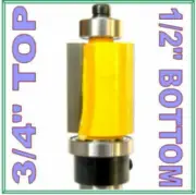1 pc 1/2" Sh 3/4" Dia. Top and Bottom Bearing Trim Pattern Router Bit GSA