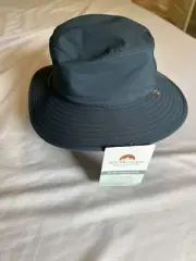 Brimmer Bucket Hat UV Solar Escape Navy Adjustable Sizing