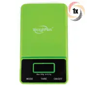 1x Scale WeighMax NJ-100 Green Digital Pocket Scale | Protective Cover | 100G